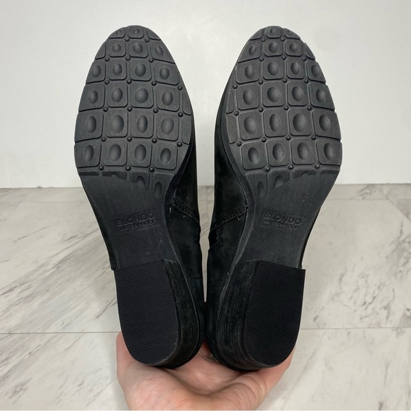 Blondo Valli Black Nubuck Waterproof Bootie 7 1/2 M - Picture 15 of 16